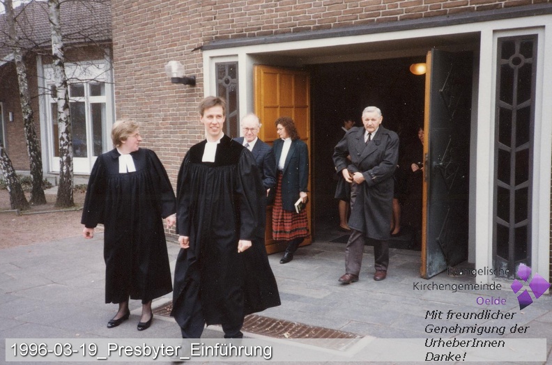1996-03-19 Presbyter Einführung